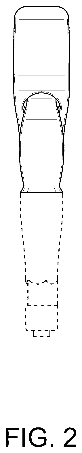 Patent USD1124488 Figure 2 – Cosmetic applicator