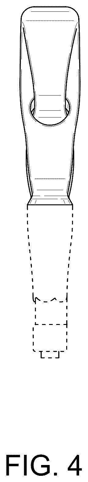 Patent USD1124488 Figure 4 – Cosmetic applicator