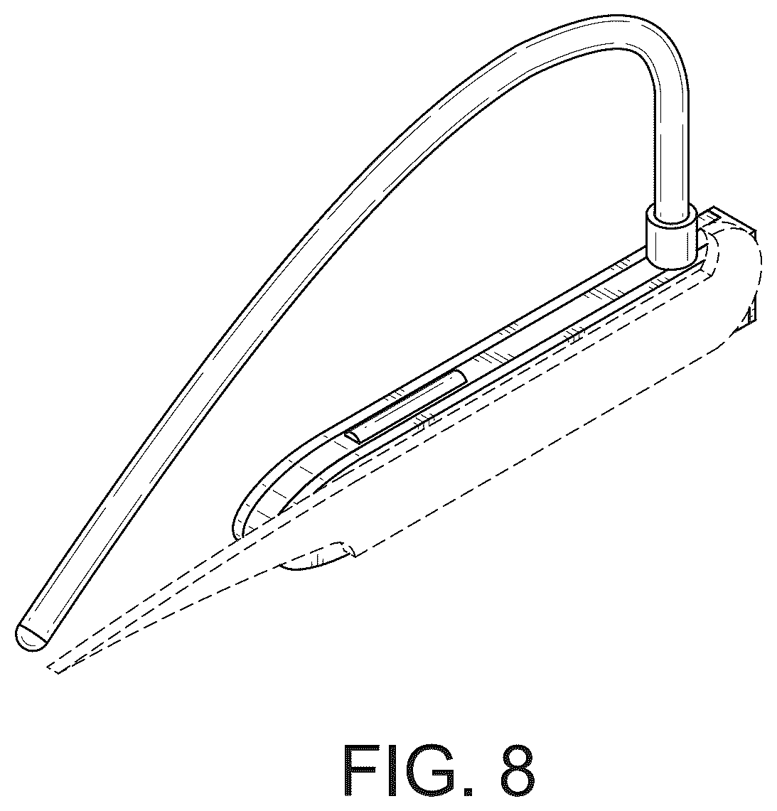 Patent USD1124489 Figure 5 – Apparatus for curing hair and lash extension