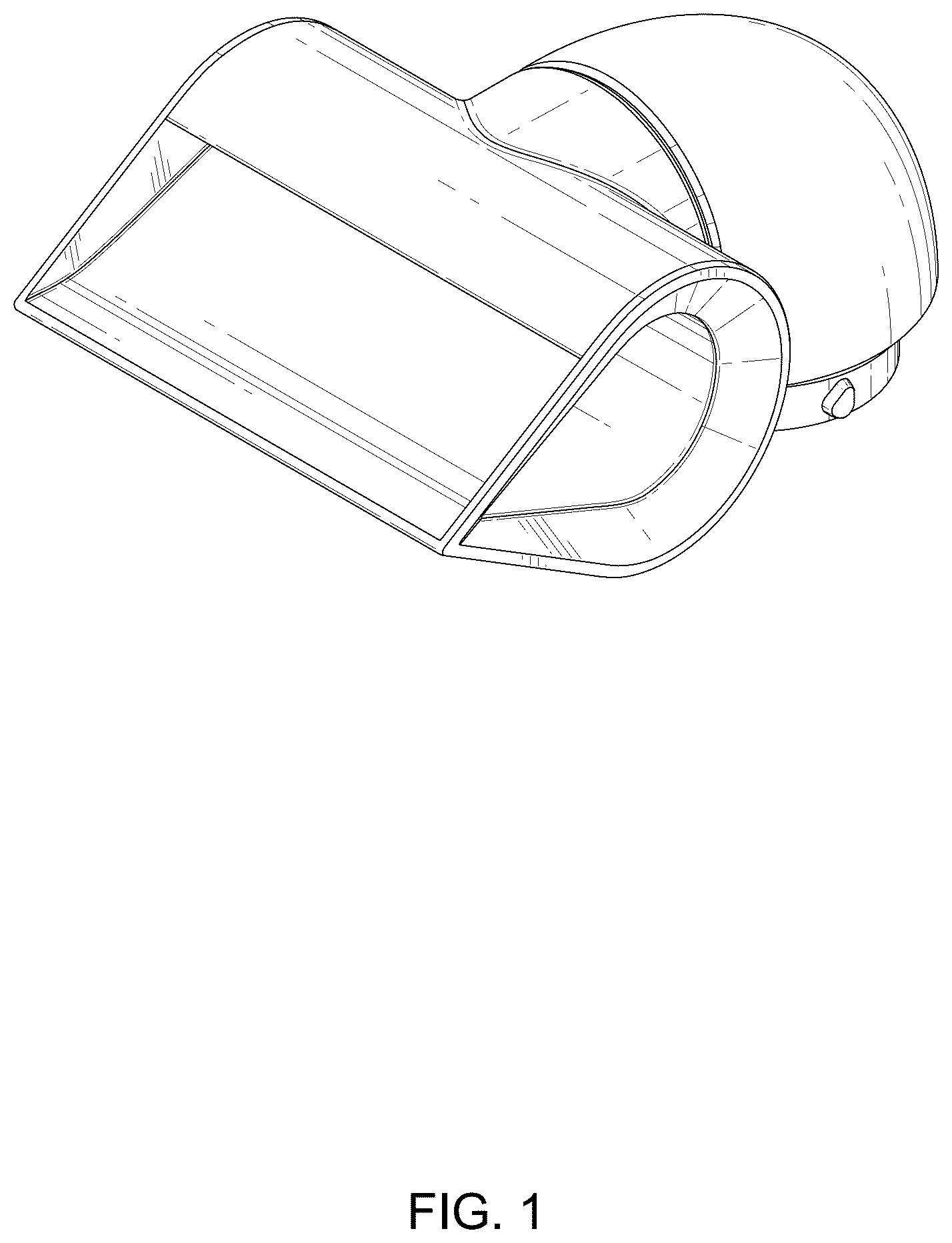 Patent USD1124490 Figure 1 – Hair styling and hair care apparatus