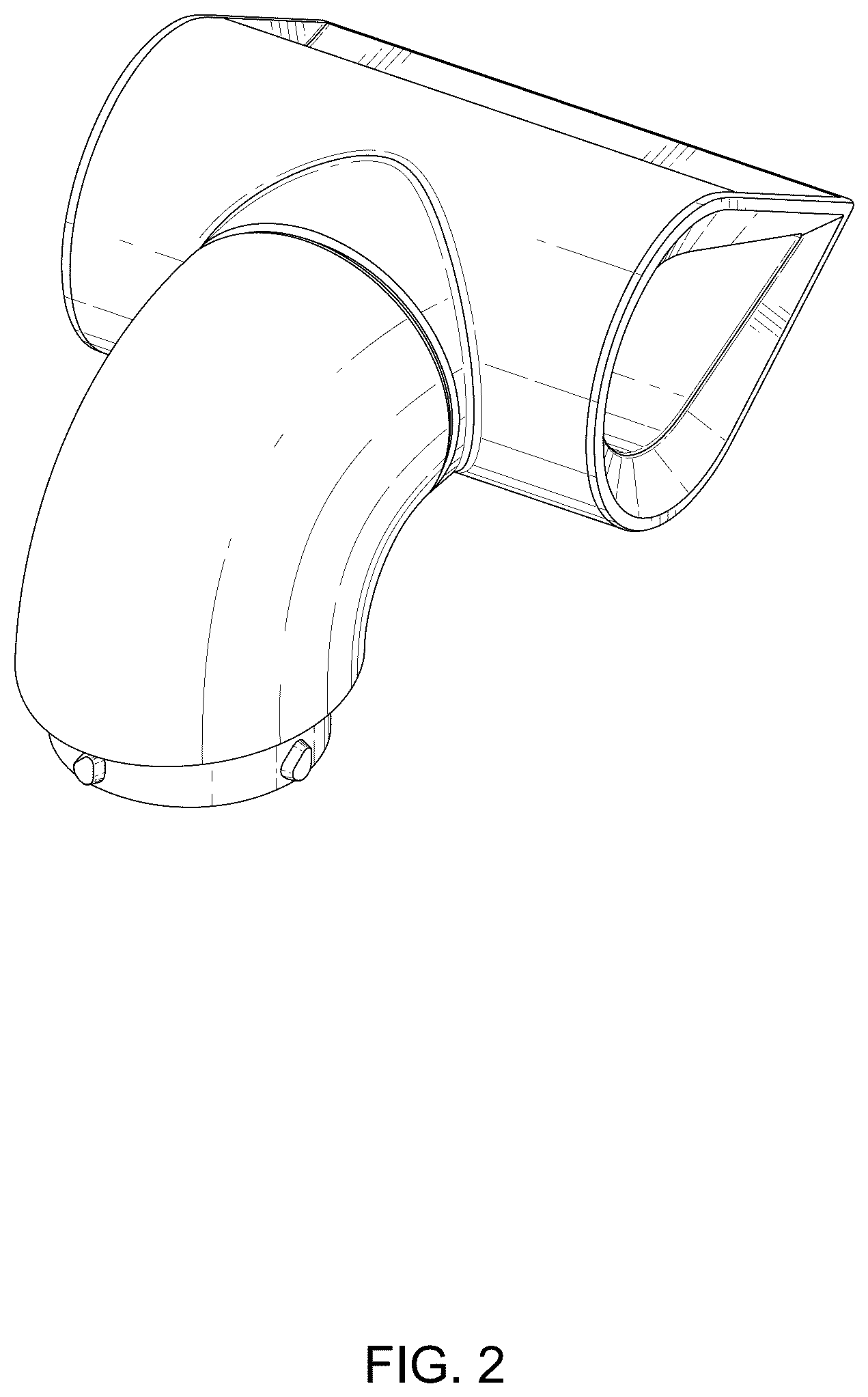 Patent USD1124490 Figure 2 – Hair styling and hair care apparatus