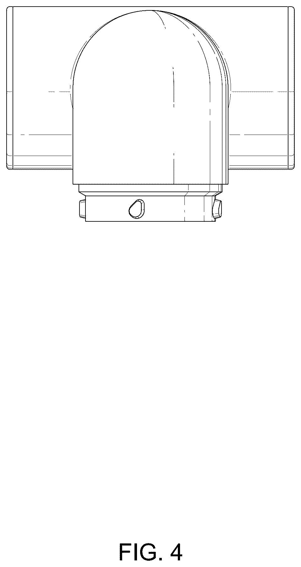 Patent USD1124490 Figure 4 – Hair styling and hair care apparatus