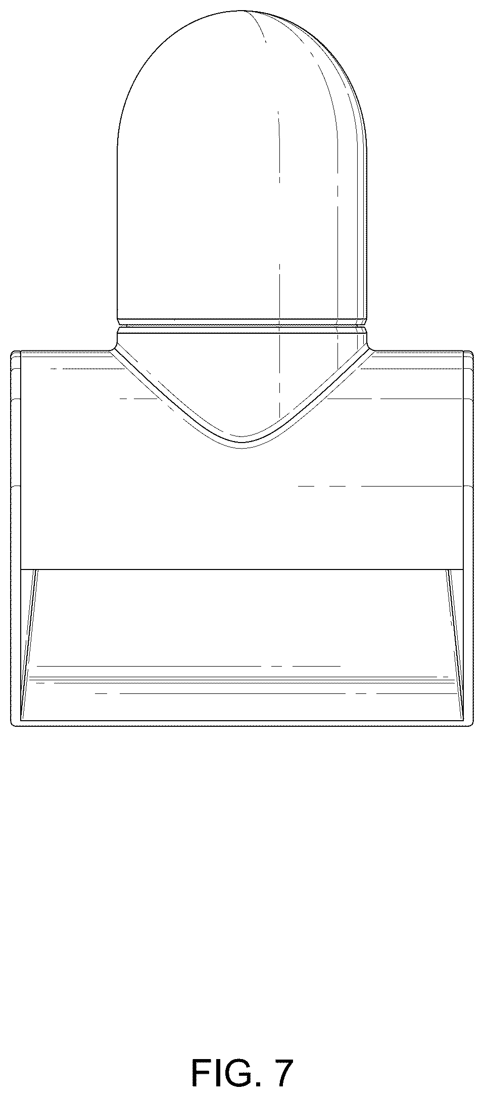 Patent USD1124490 Figure 7 – Hair styling and hair care apparatus