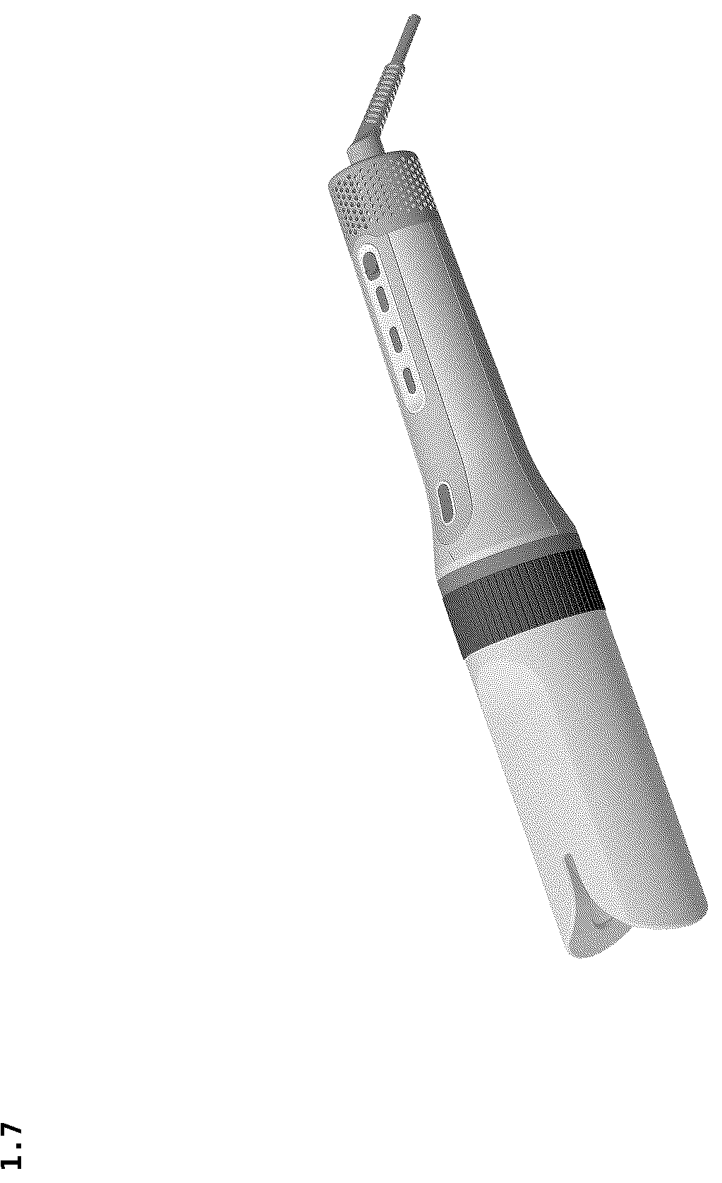 Patent USD1124491 Figure 7 – Hair-styling apparatus