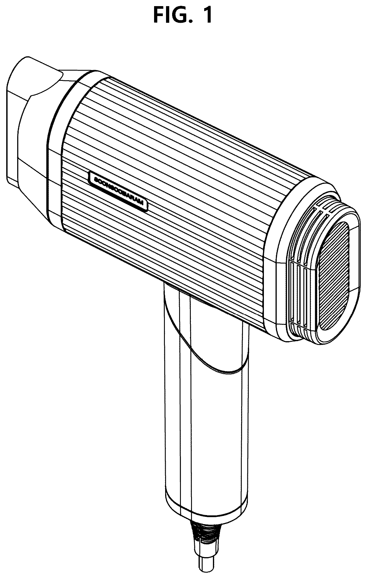 Patent USD1124492 Figure 1 – Hair dryer