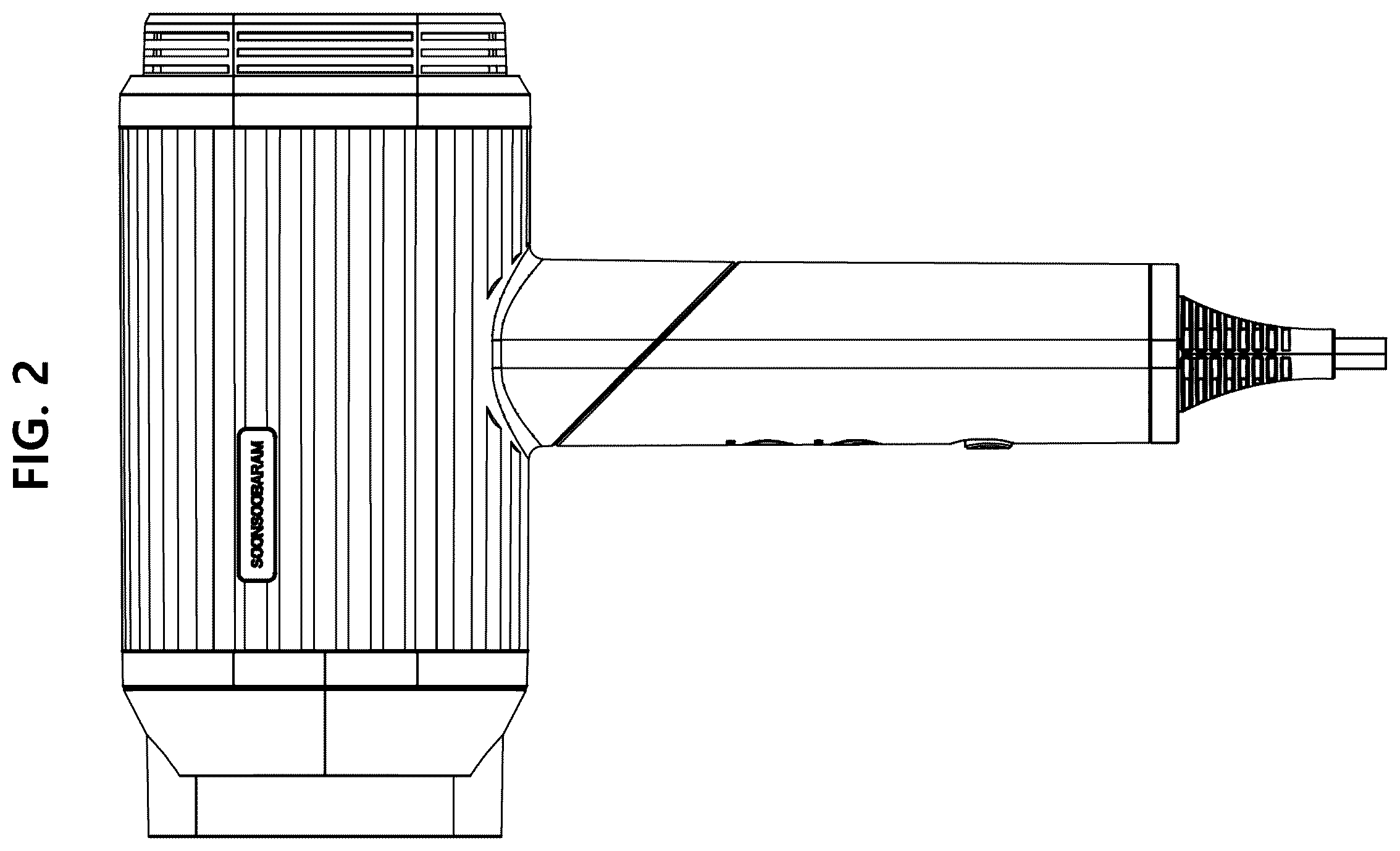 Patent USD1124492 Figure 2 – Hair dryer