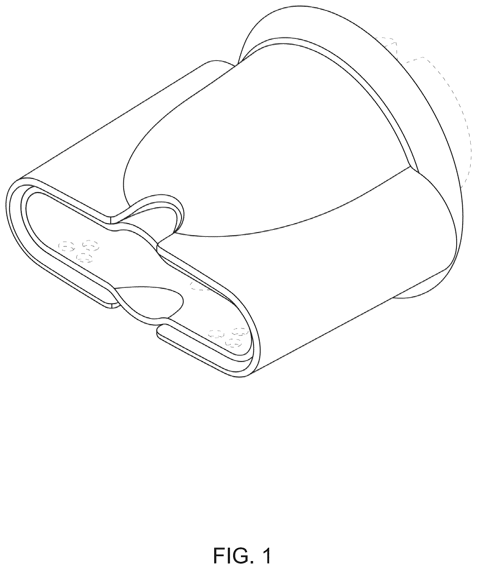 Patent USD1124494 Figure 1 – Hair styling and hair care apparatus