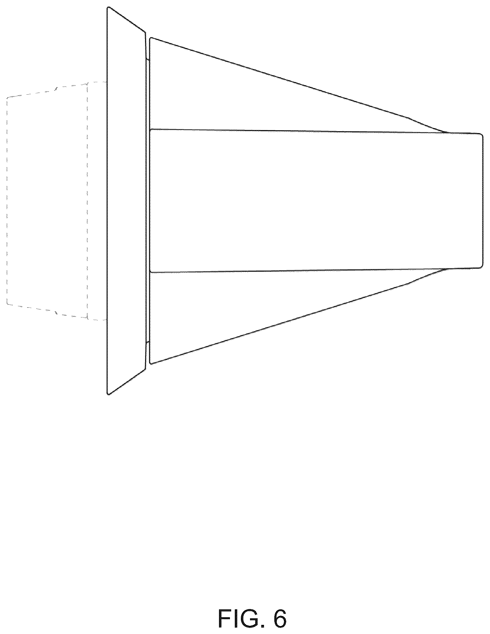 Patent USD1124494 Figure 6 – Hair styling and hair care apparatus