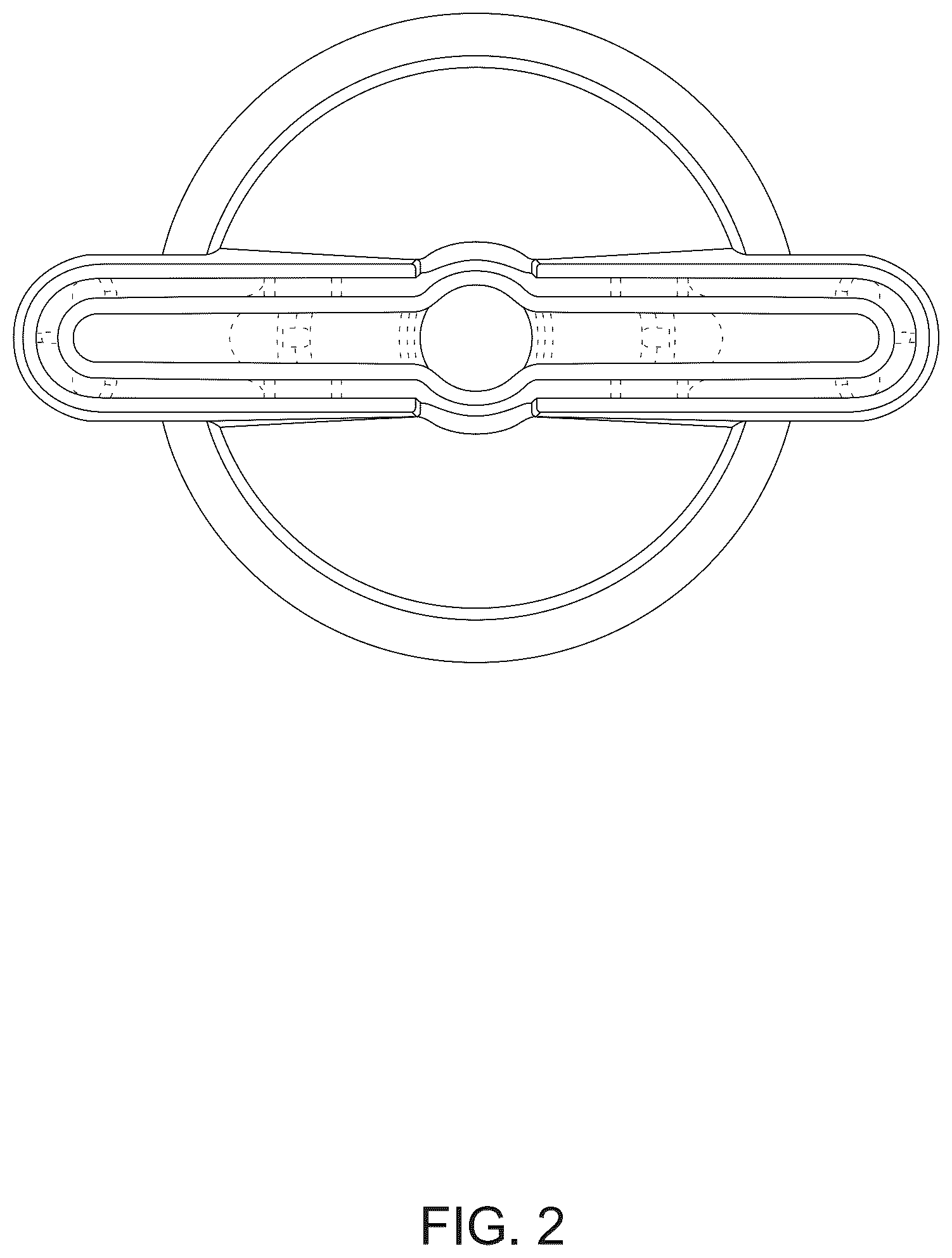 Patent USD1124495 Figure 2 – Hair styling and hair care apparatus