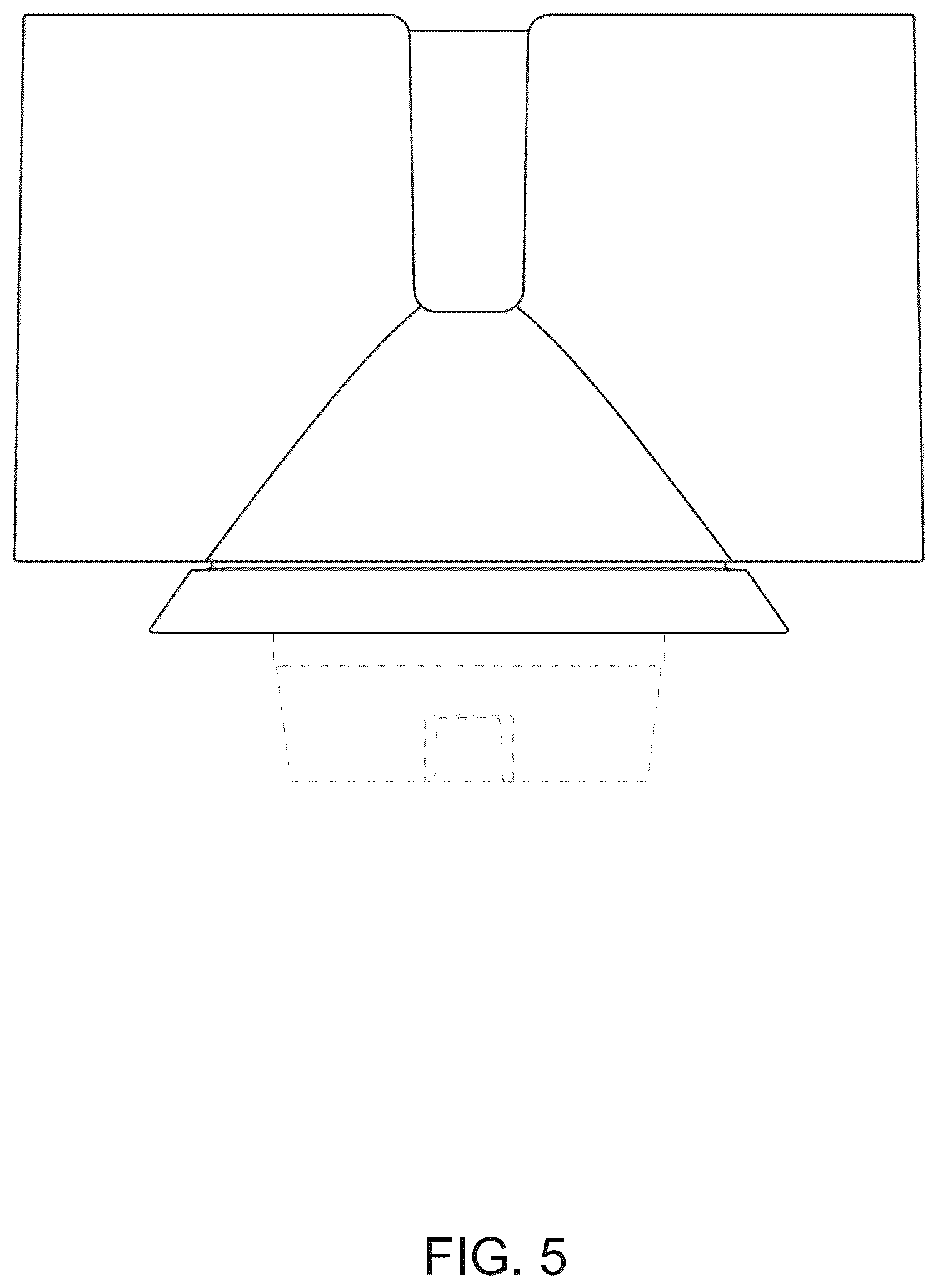 Patent USD1124495 Figure 5 – Hair styling and hair care apparatus