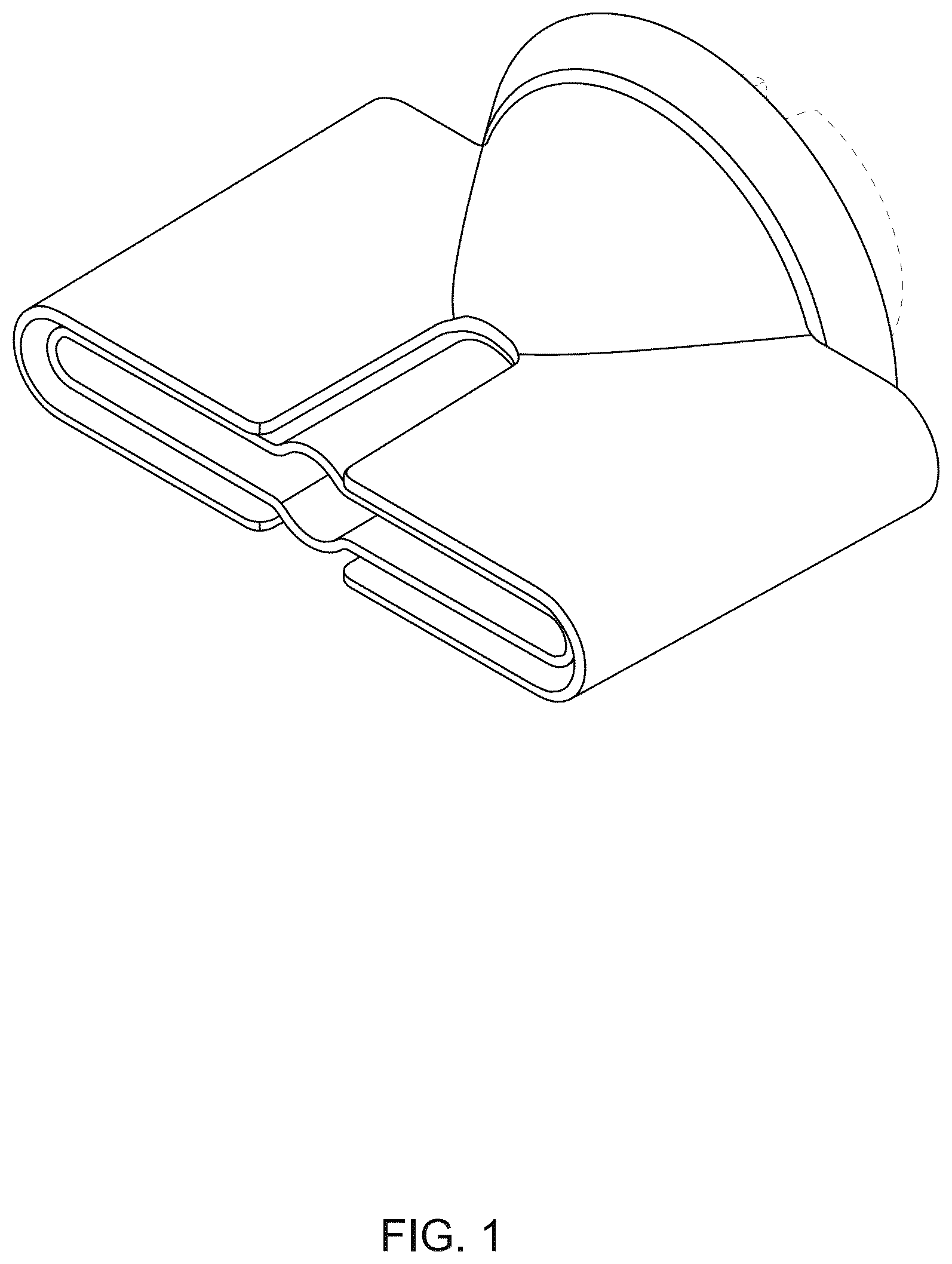 Patent USD1124496 Figure 1 – Hair styling and hair care apparatus