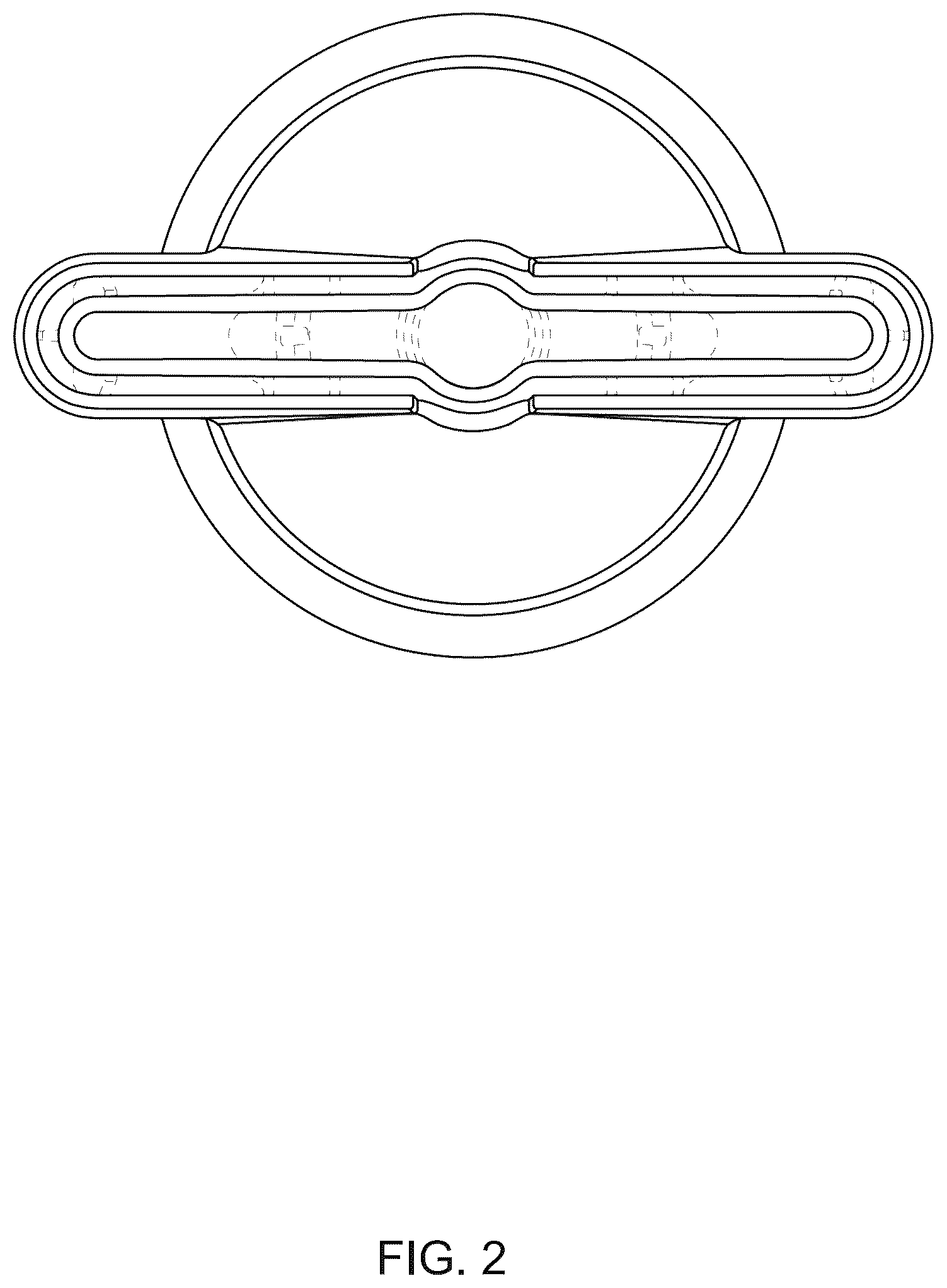 Patent USD1124496 Figure 2 – Hair styling and hair care apparatus