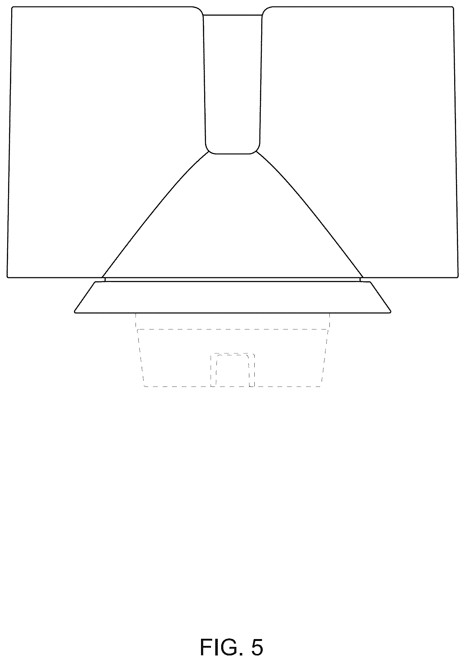 Patent USD1124496 Figure 5 – Hair styling and hair care apparatus