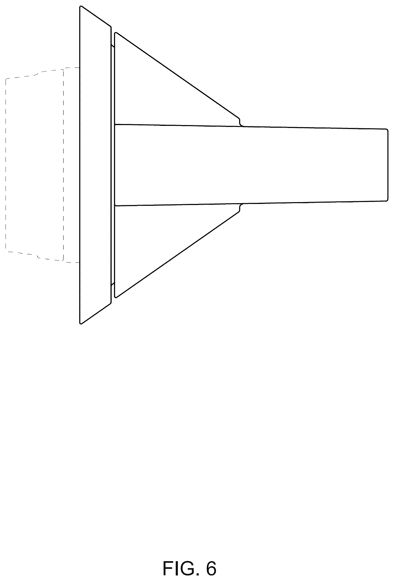 Patent USD1124496 Figure 6 – Hair styling and hair care apparatus