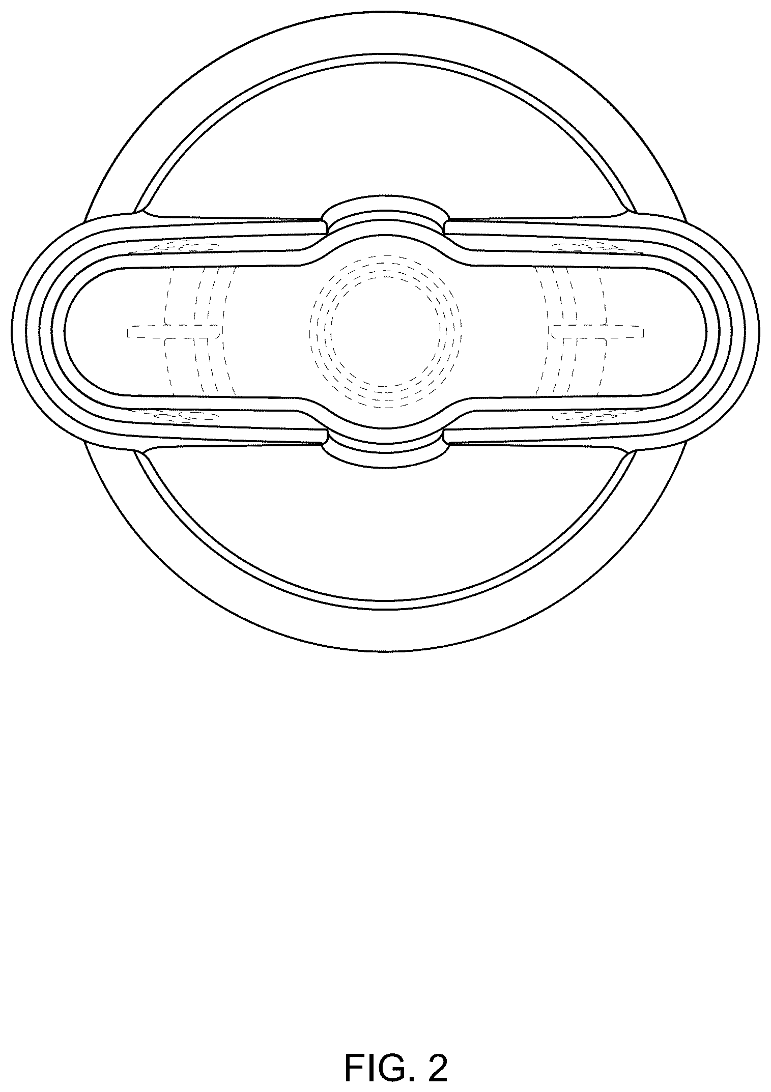 Patent USD1124497 Figure 2 – Hair styling and hair care apparatus