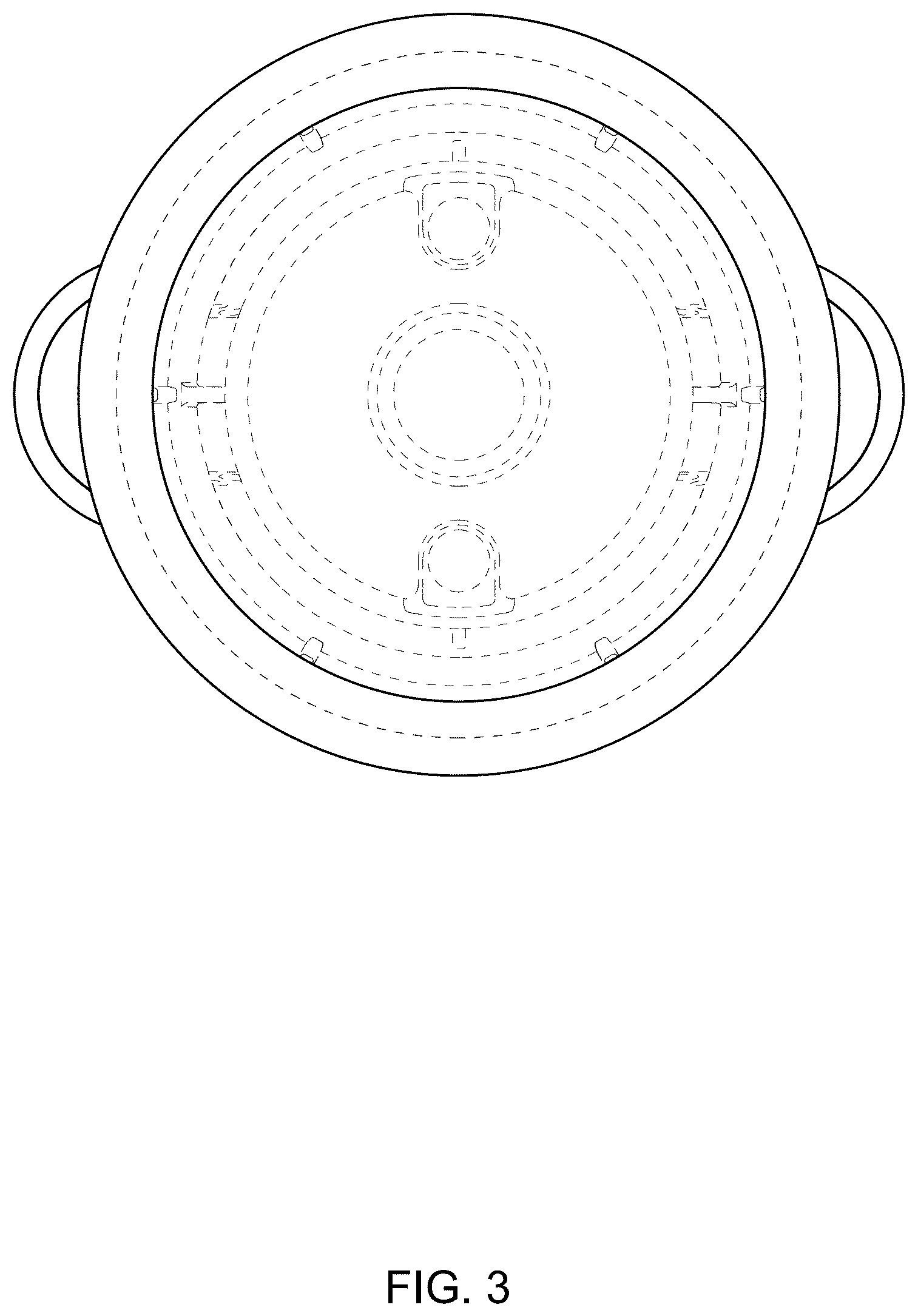Patent USD1124497 Figure 3 – Hair styling and hair care apparatus