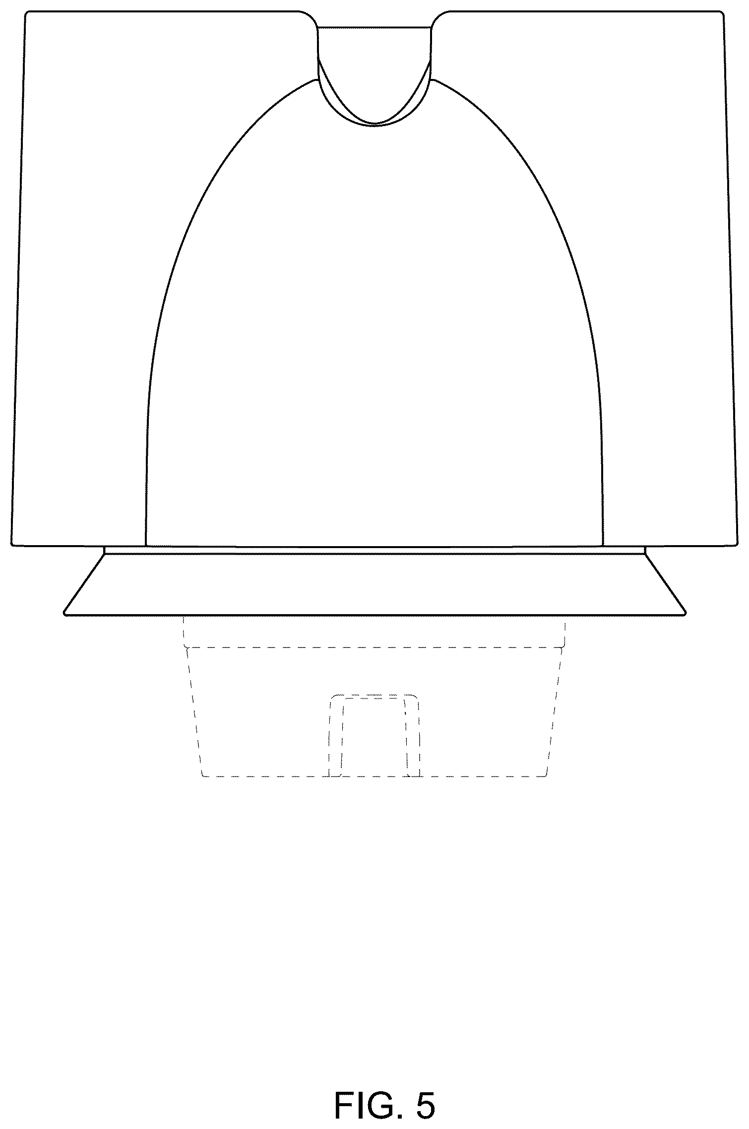 Patent USD1124497 Figure 5 – Hair styling and hair care apparatus