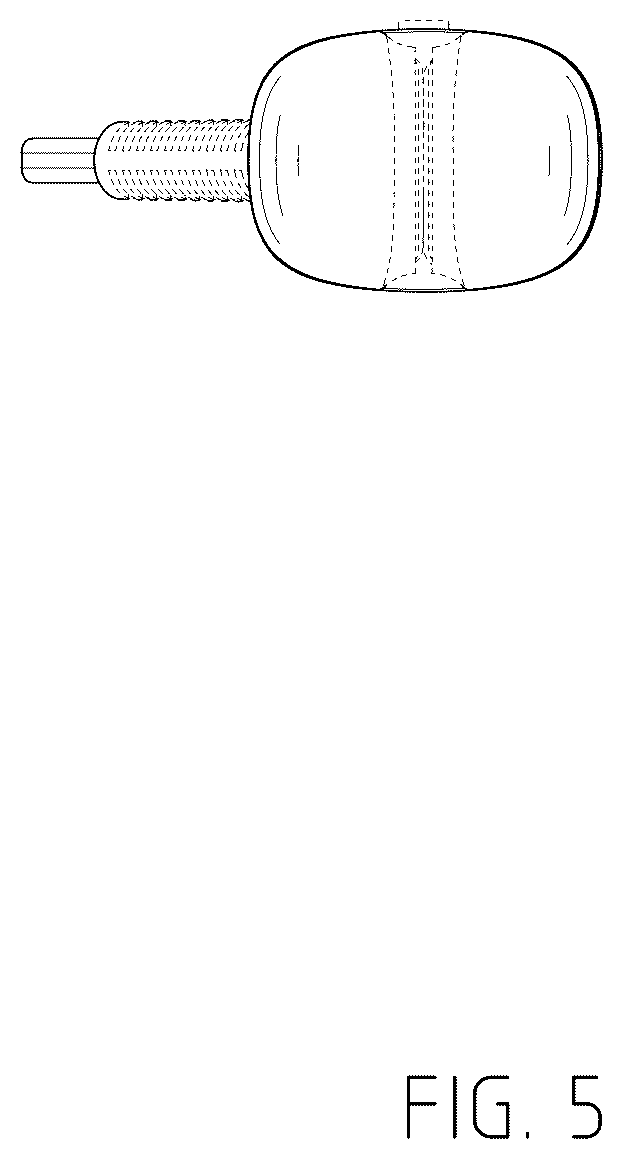 Patent USD1124499 Figure 5 – Hair straightener