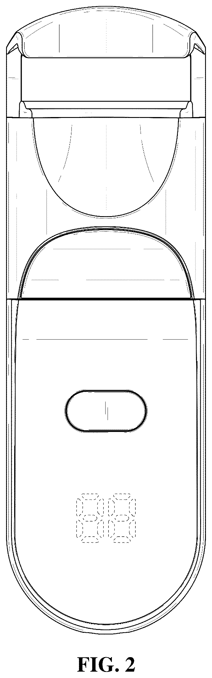Patent USD1124500 Figure 2 – Eyelash curler