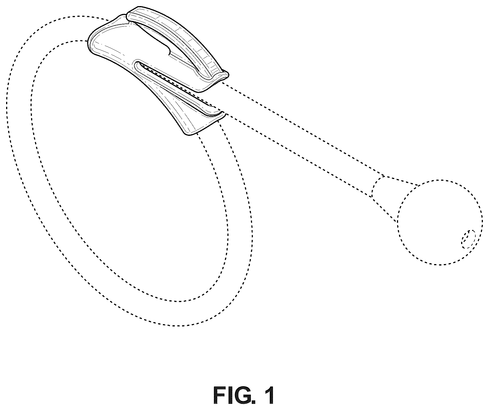 Patent USD1124502 — Hair tie — Figure 1