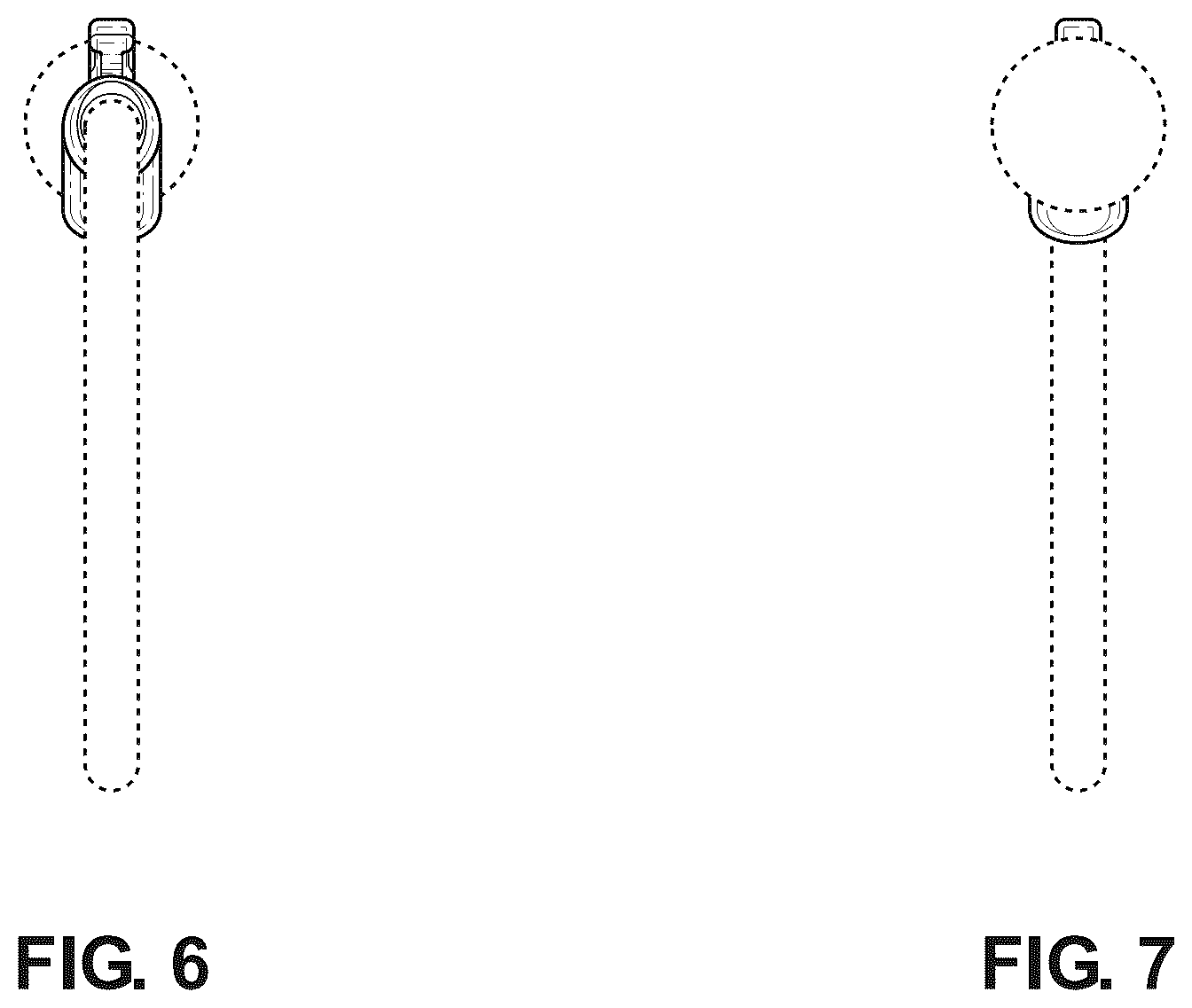Patent USD1124502 Figure 4 – Hair tie