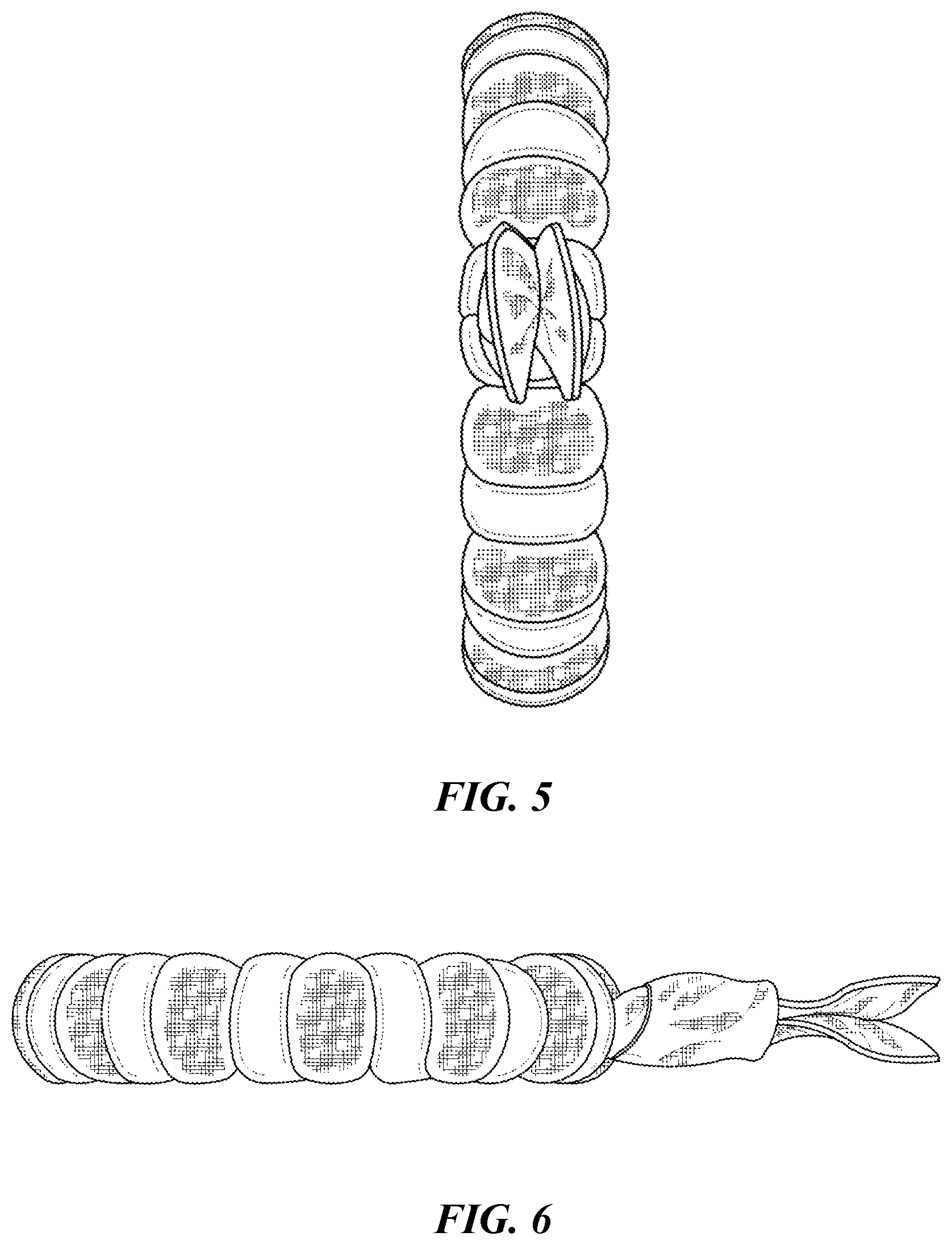 Patent USD1124503 Figure 5 – Spiral hair tie