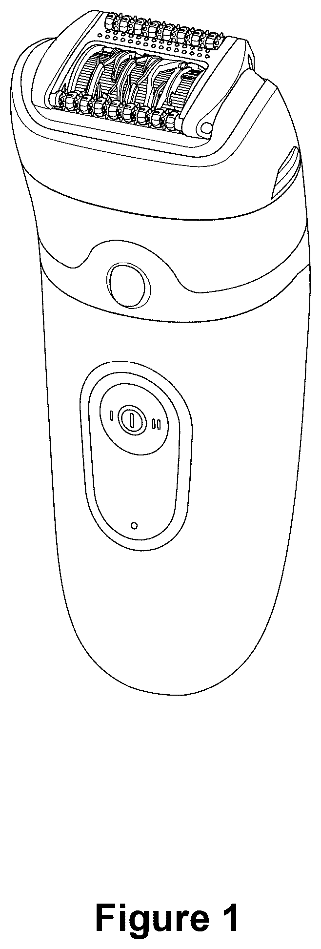 Patent USD1124505 Figure 1 – Hair removing appliance