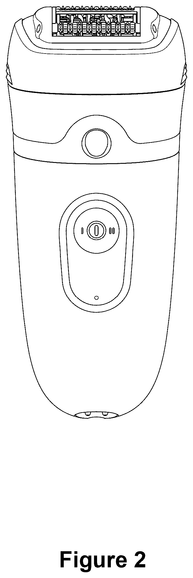 Patent USD1124505 Figure 2 – Hair removing appliance
