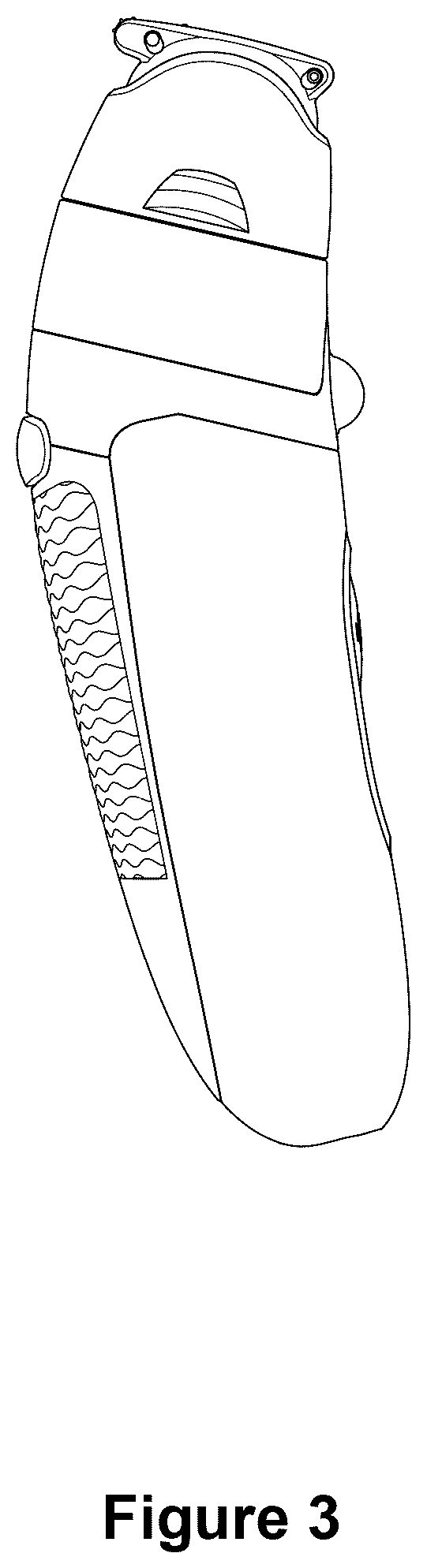 Patent USD1124505 Figure 3 – Hair removing appliance