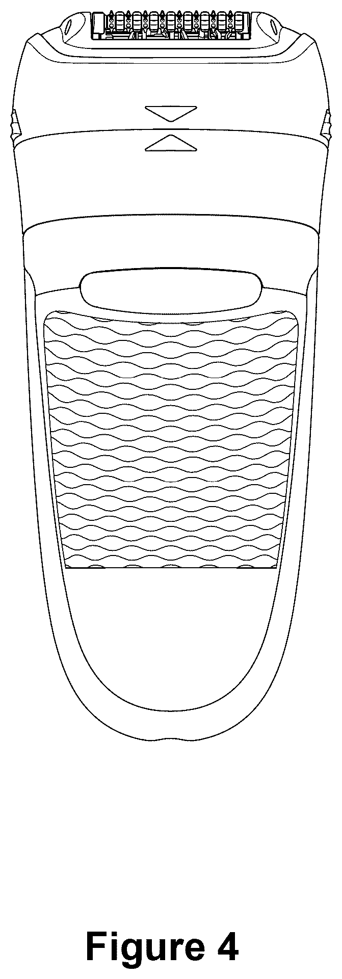 Patent USD1124505 Figure 4 – Hair removing appliance