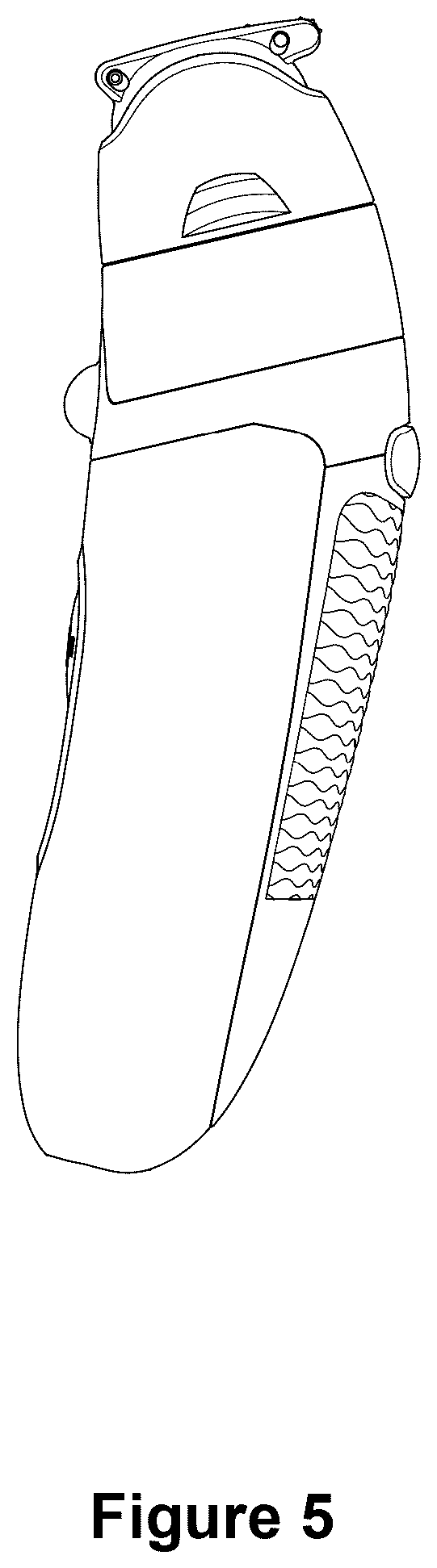 Patent USD1124505 Figure 5 – Hair removing appliance