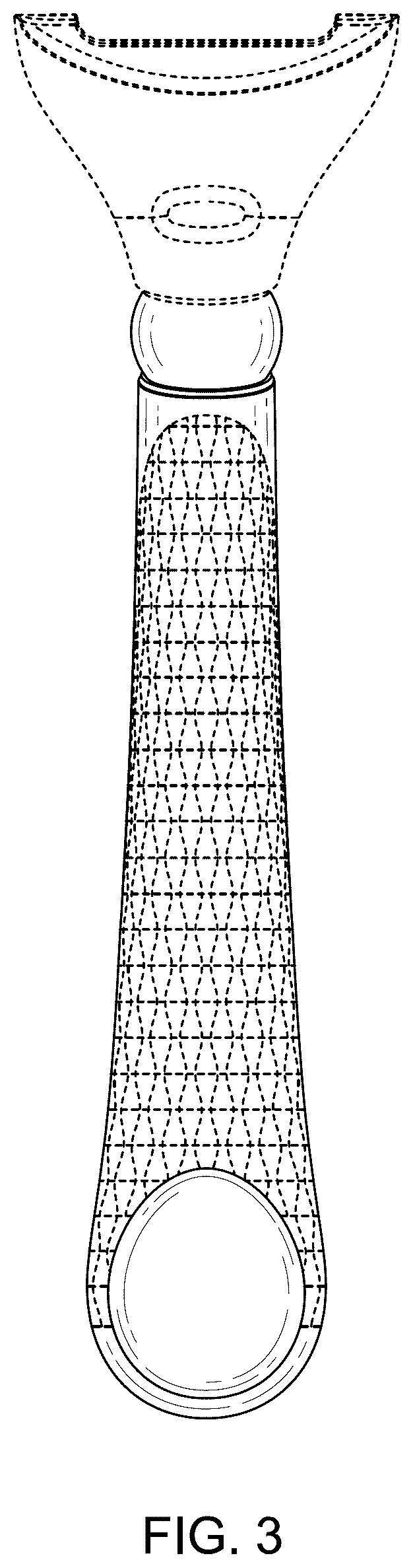 Patent USD1124506 Figure 3 – Shaving razor handle