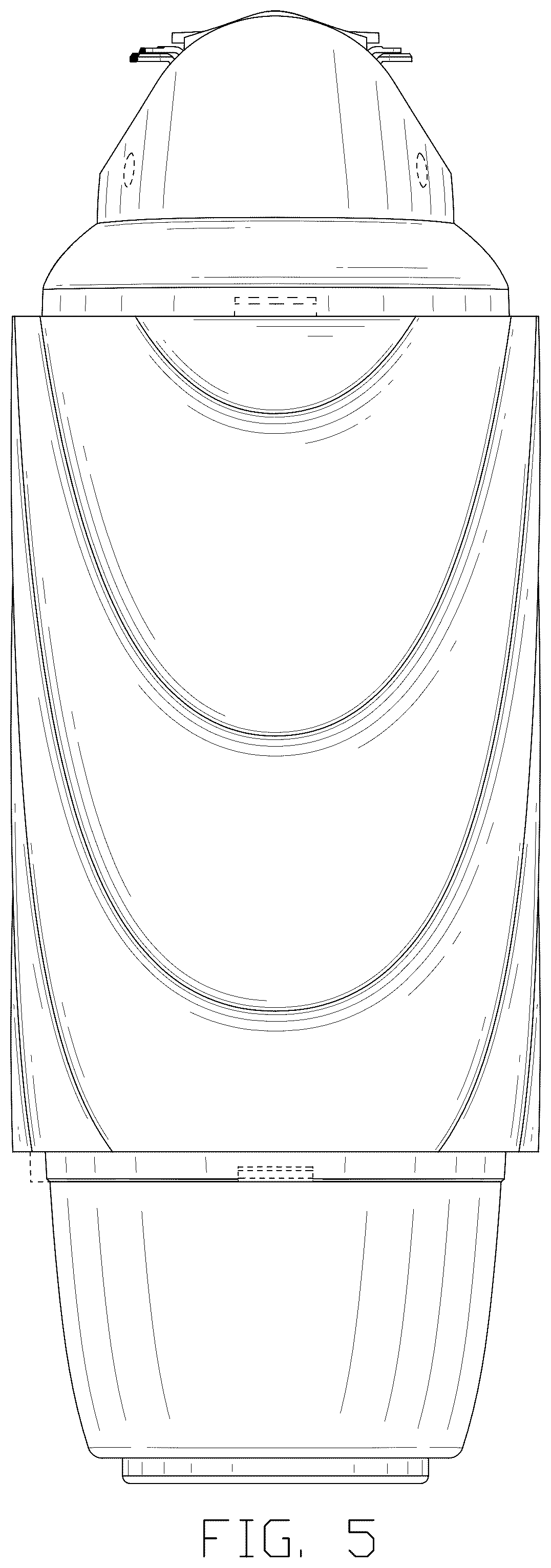 Patent USD1124507 Figure 5 – Electric shaver for women