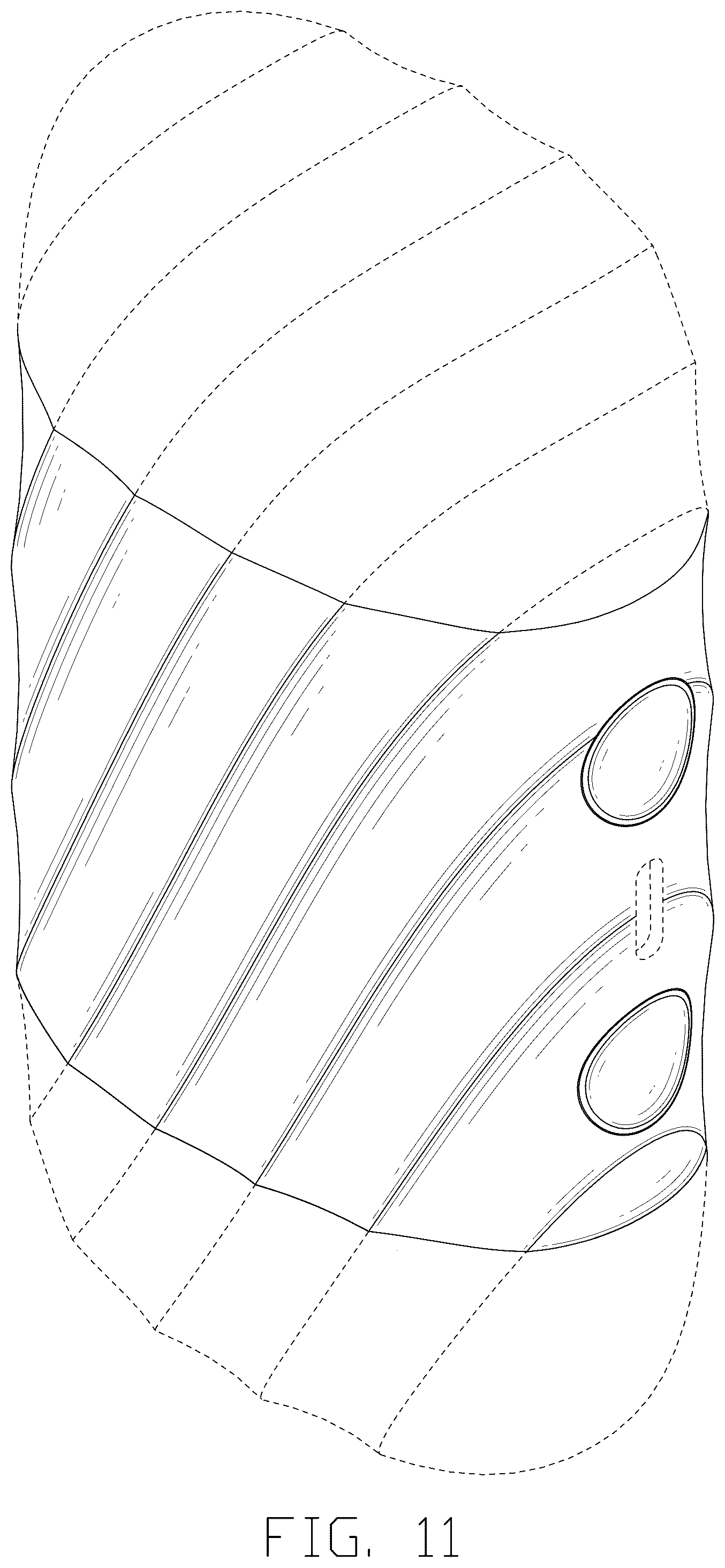 Patent USD1124507 Figure 11 – Electric shaver for women