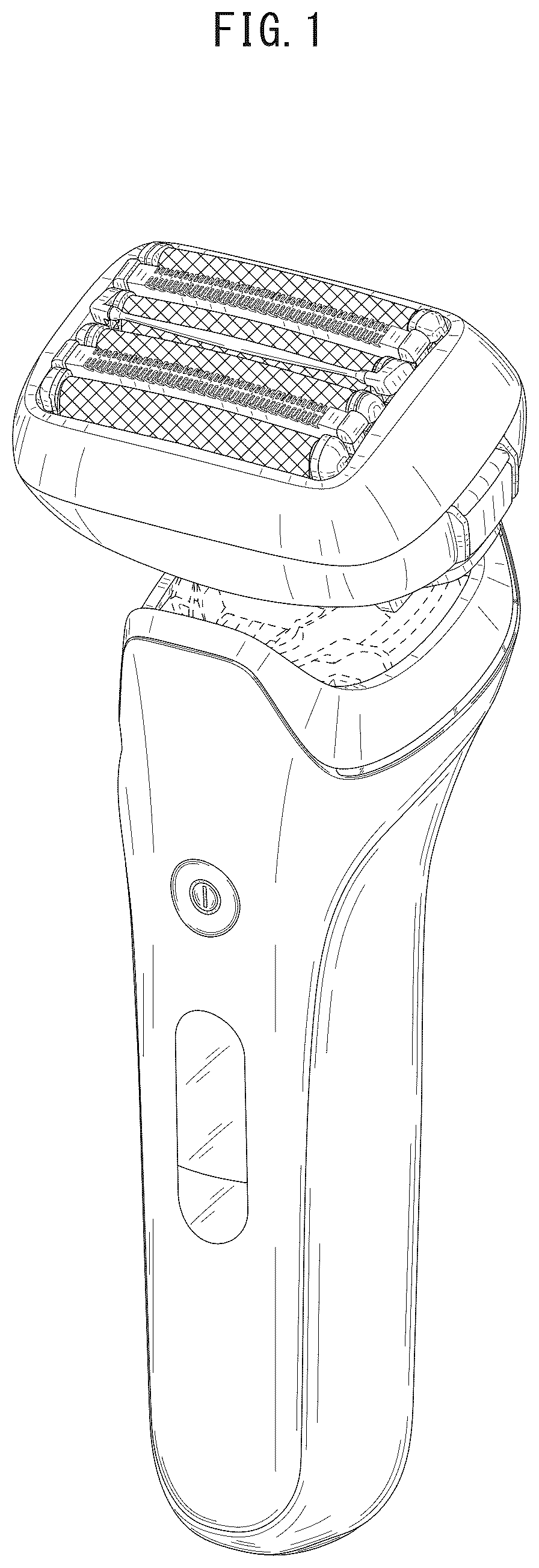 Patent USD1124508 Figure 1 – Electric shaver