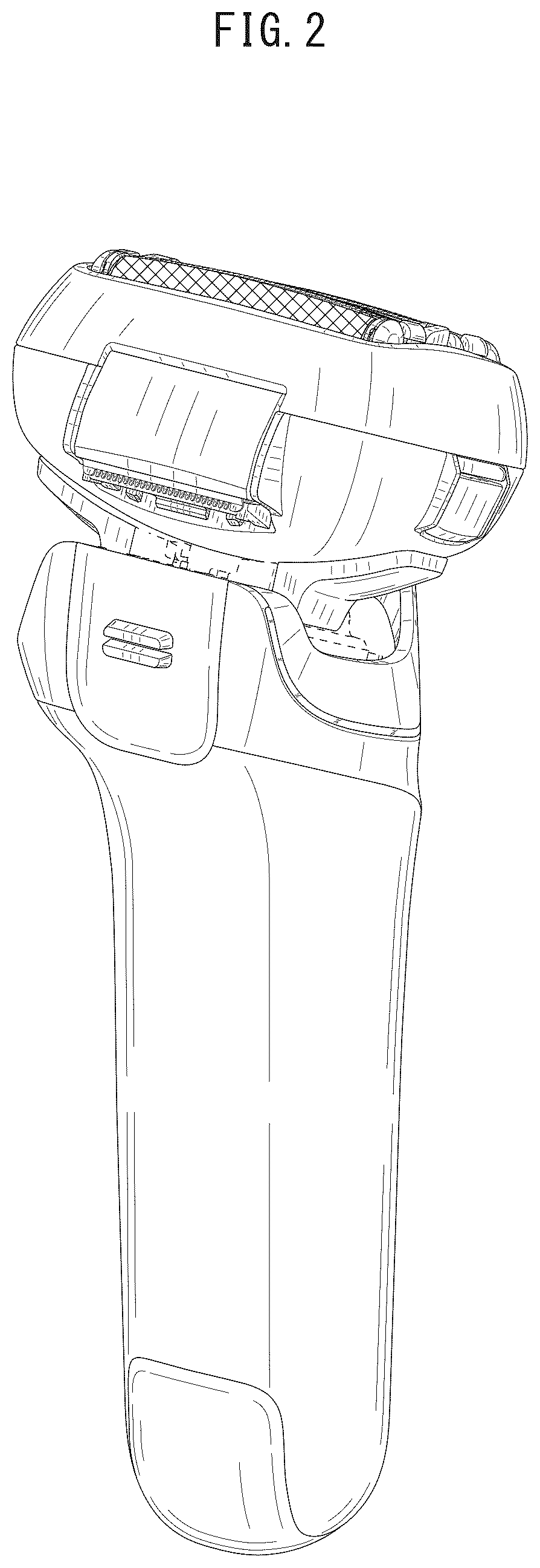 Patent USD1124508 Figure 2 – Electric shaver