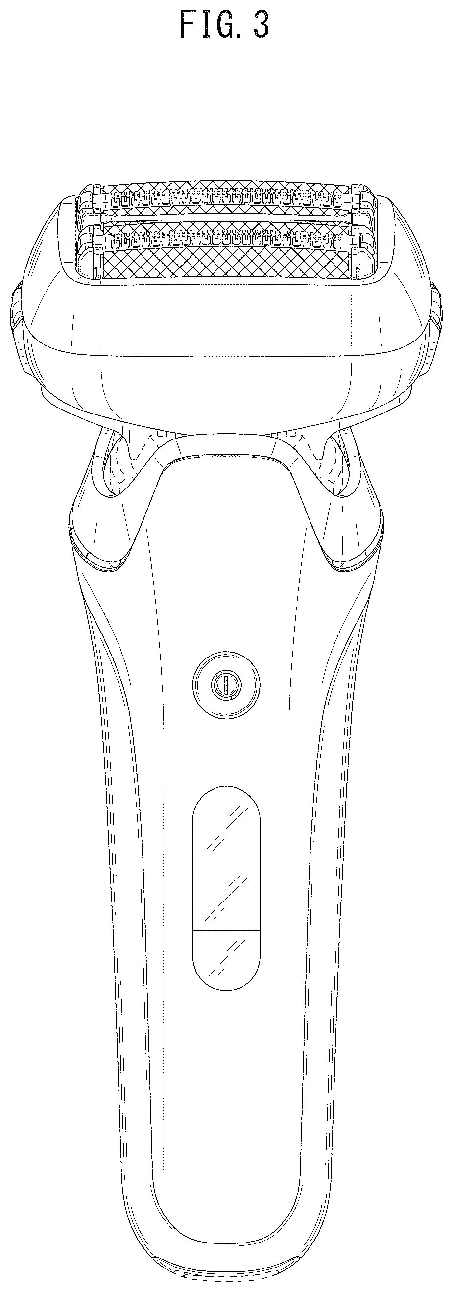Patent USD1124508 Figure 3 – Electric shaver