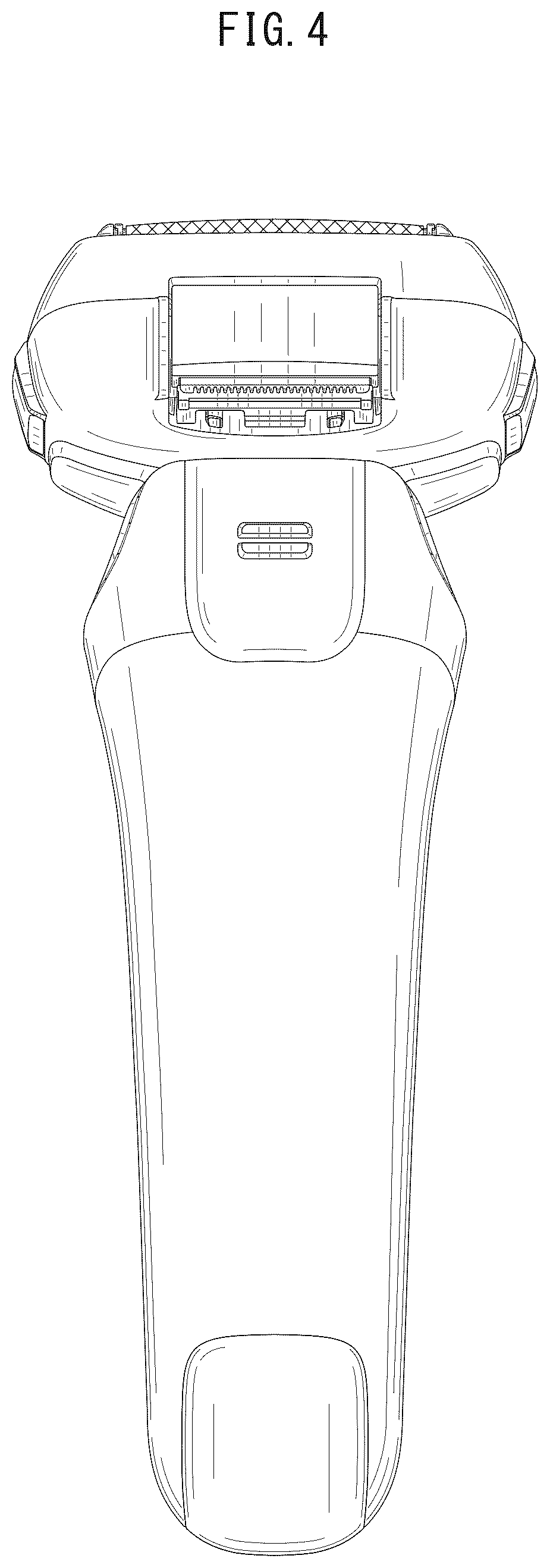 Patent USD1124508 Figure 4 – Electric shaver