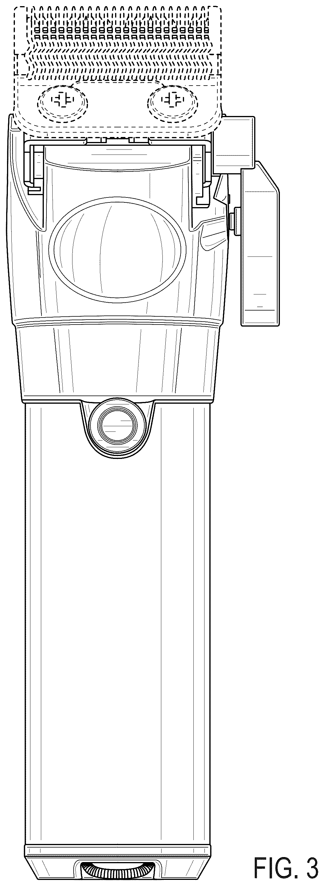 Patent USD1124509 Figure 3 – Hair clipper