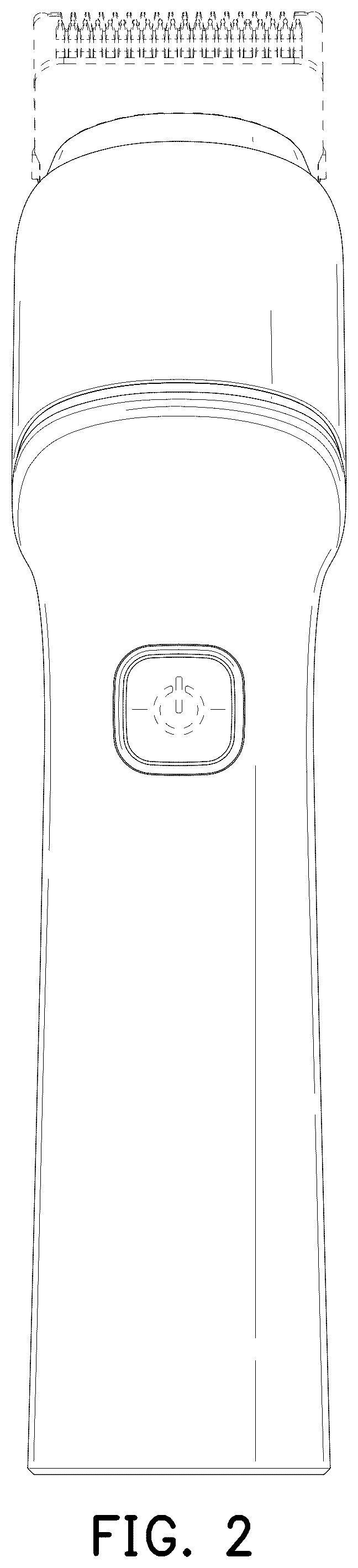 Patent USD1124512 Figure 2 – Shaver