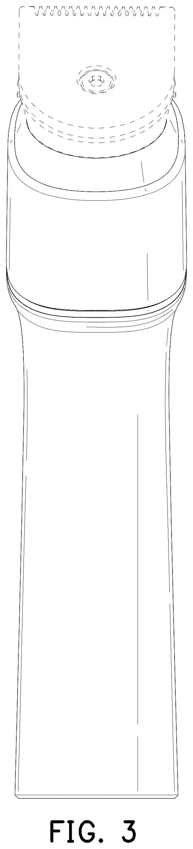 Patent USD1124512 Figure 3 – Shaver