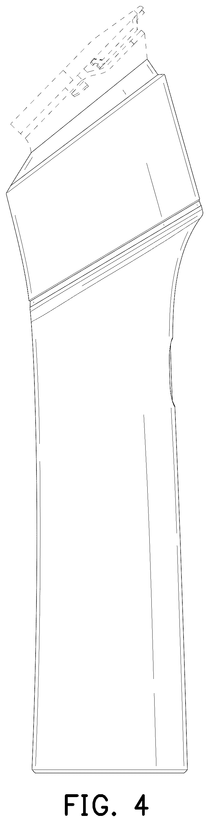Patent USD1124512 Figure 4 – Shaver