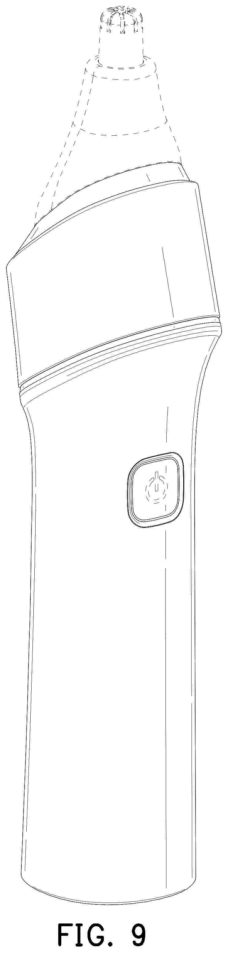 Patent USD1124512 Figure 8 – Shaver