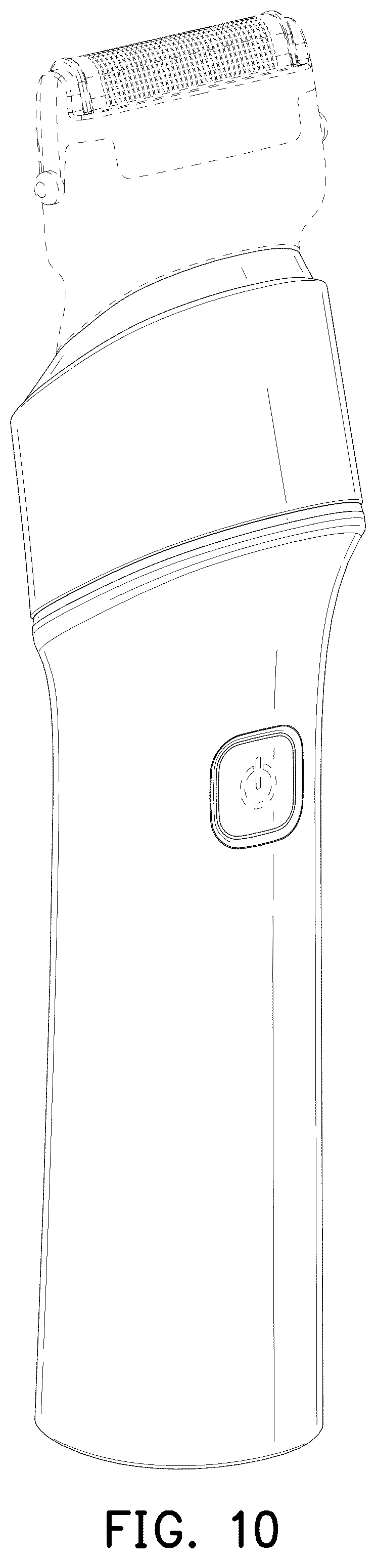 Patent USD1124512 Figure 9 – Shaver