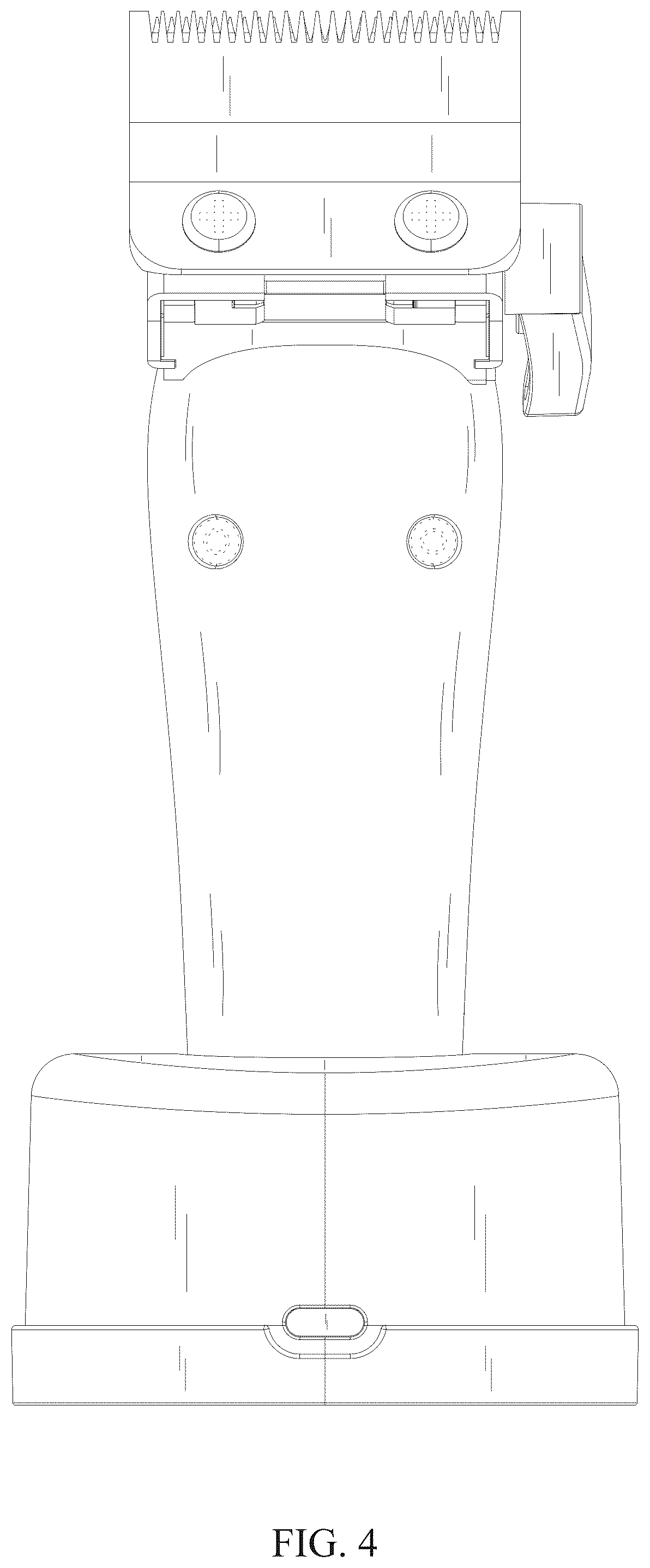 Patent USD1124513 Figure 4 – Hair clipper