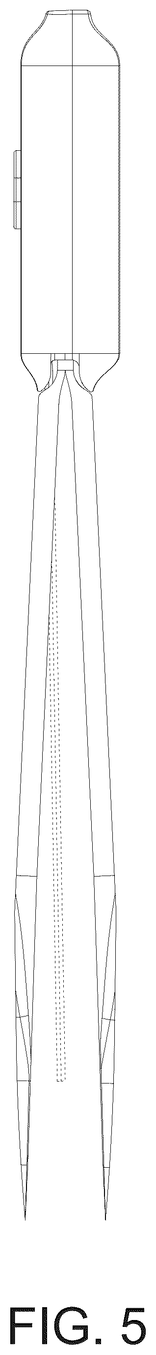 Patent USD1124514 Figure 5 – Tweezer