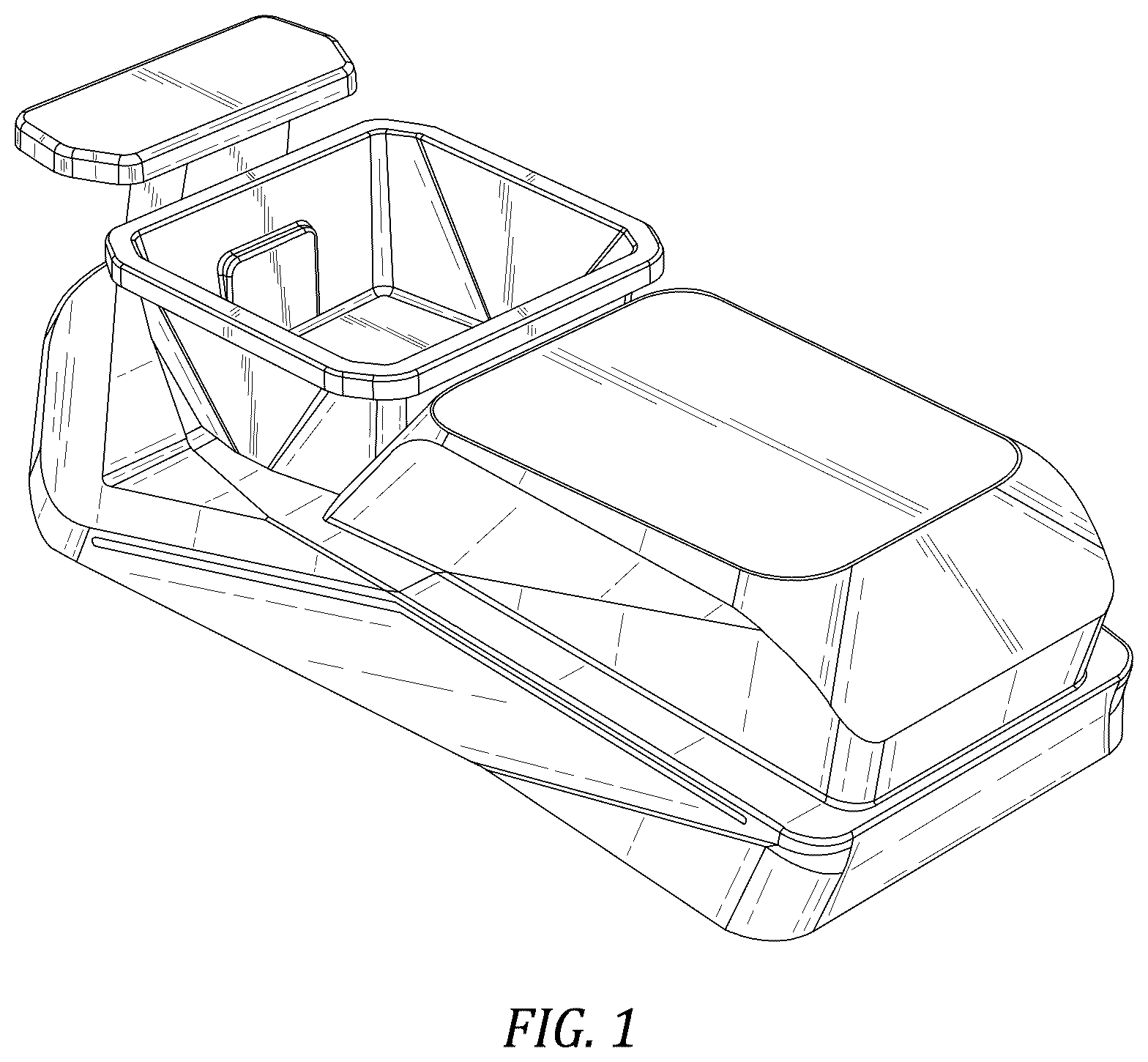 Patent USD1124515 Figure 1 – Pedicure base station