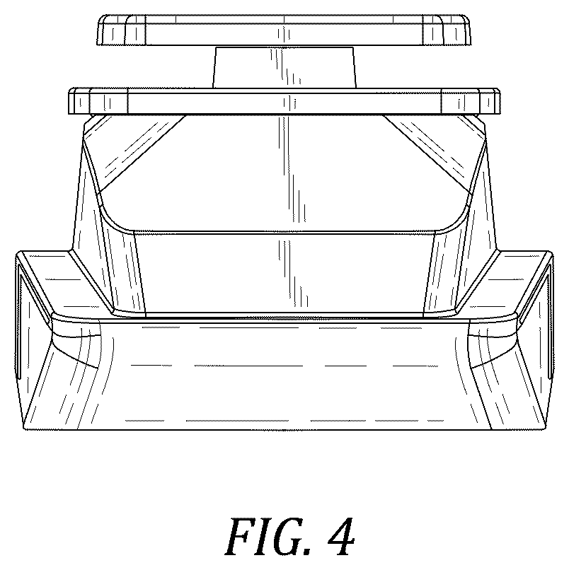 Patent USD1124515 Figure 4 – Pedicure base station