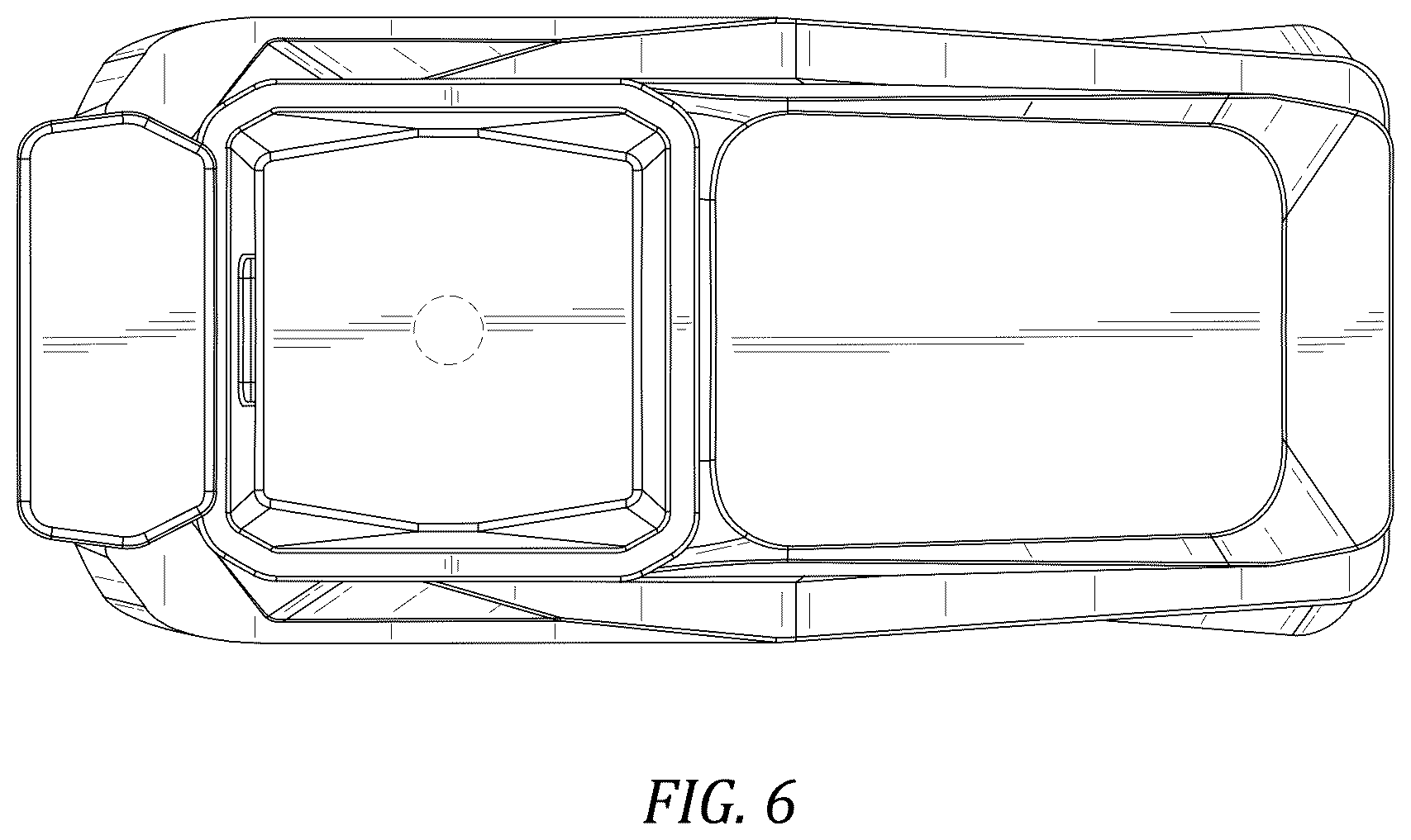 Patent USD1124515 Figure 6 – Pedicure base station