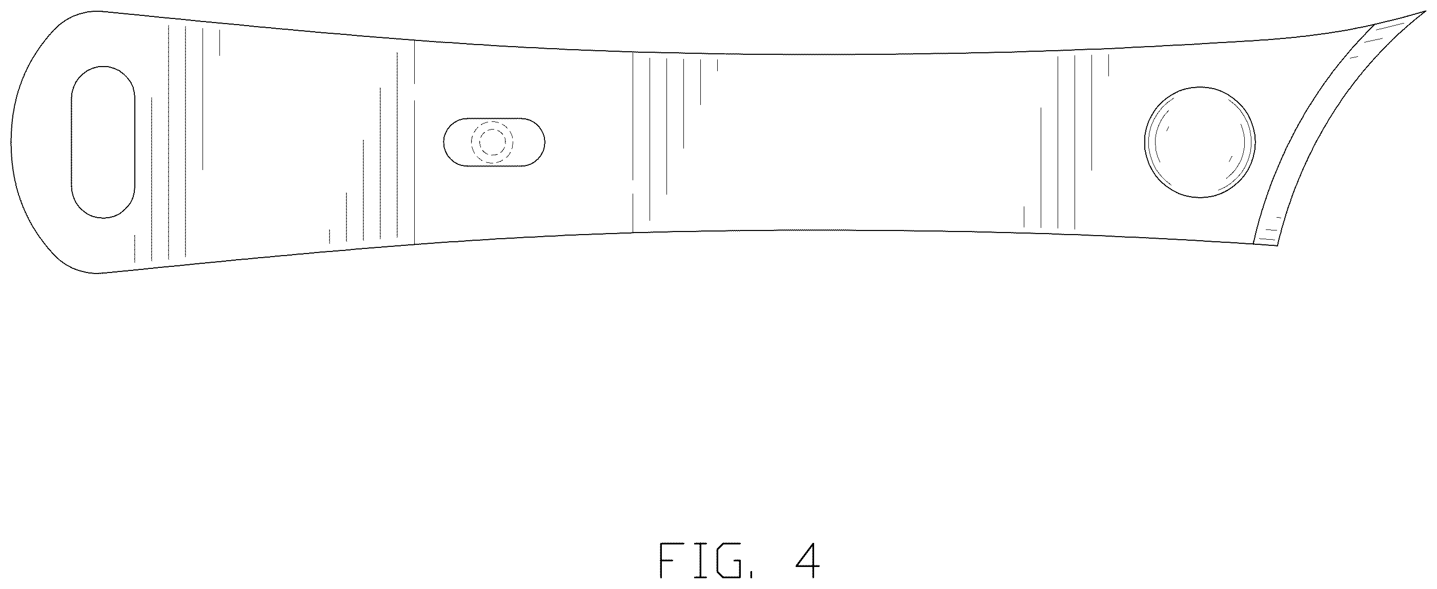 Patent USD1124516 Figure 4 – Nail clipper